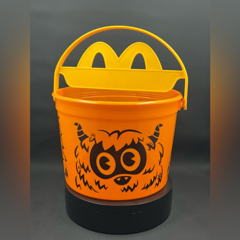 McDonald’s orange Halloween bucket